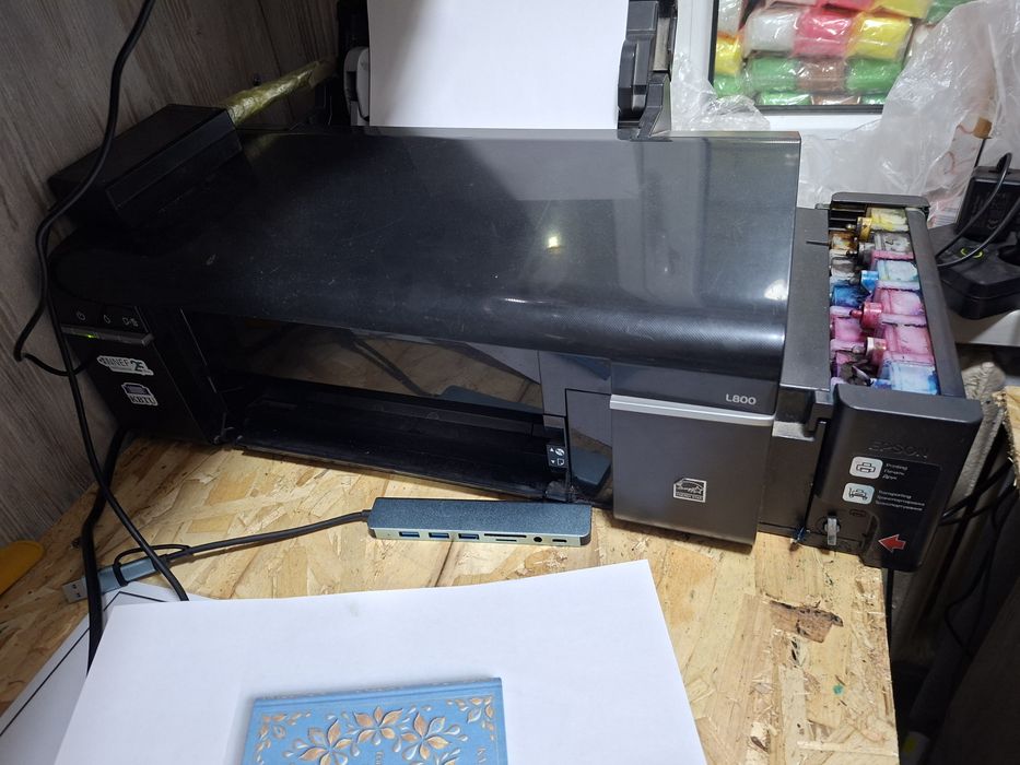 Цветной принтер Epson L800