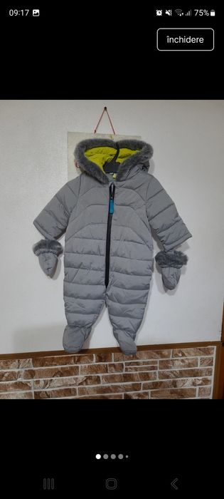 Compleu iarna bebe 3 6 luni