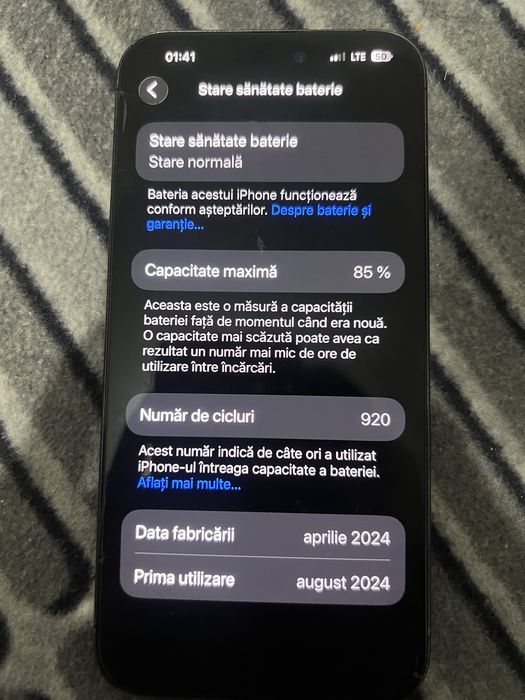 Iphone 15 pro max perfect functional