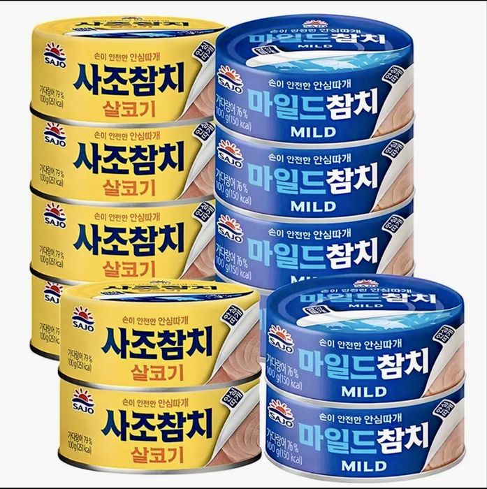 Корейский тунец SAJO | 100г | Safe Lid