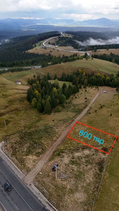 Teren 800 mp (8 ari) – Pasul Tihuța, Piatra Fântânele