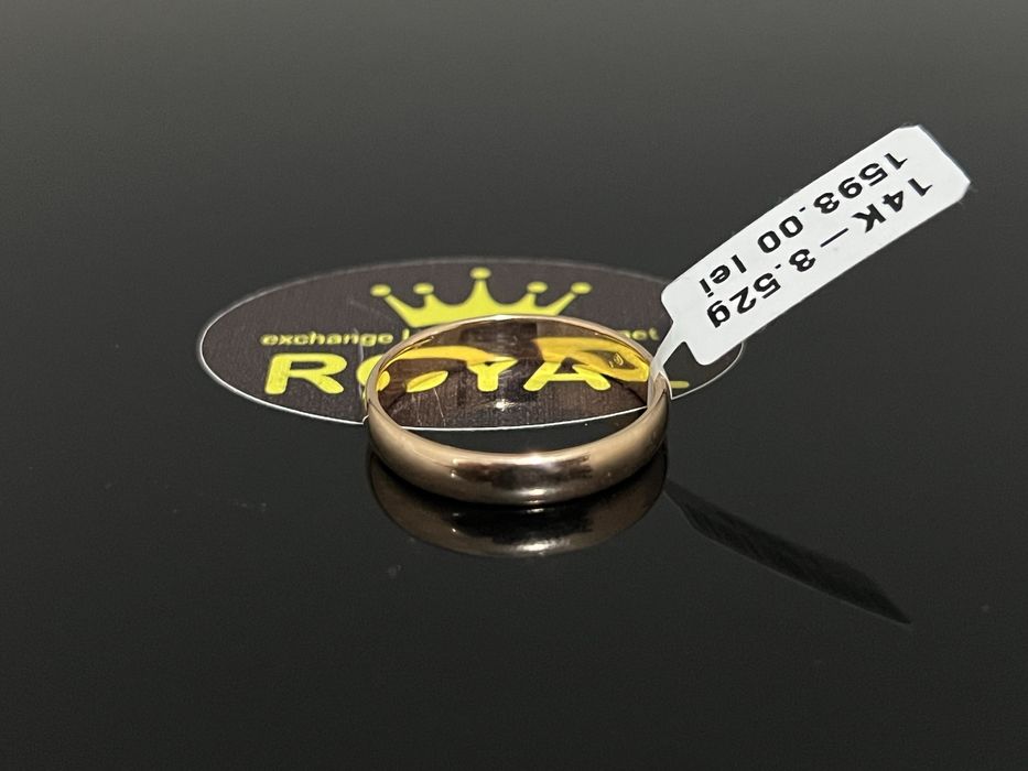 Bijuteria Royal CB : Inel stil Verigheta aur 14k 3,52gr