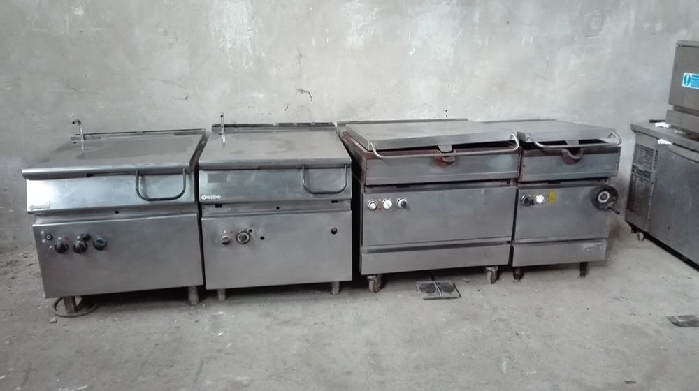 Обръщателен тиган 70 лтр на газ ,6 месеца гаранция