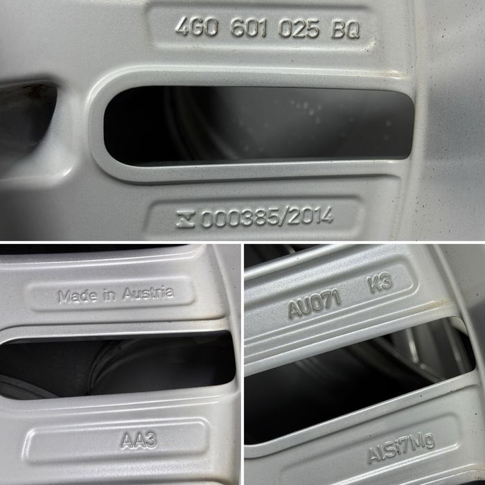 4бр. КАТО НОВИ 19” ОРИГИНАЛНИ Джанти 5х112 за -AUDI/VW/SKODA/SEAT/VAG- 8.5Jx19H2,ET45