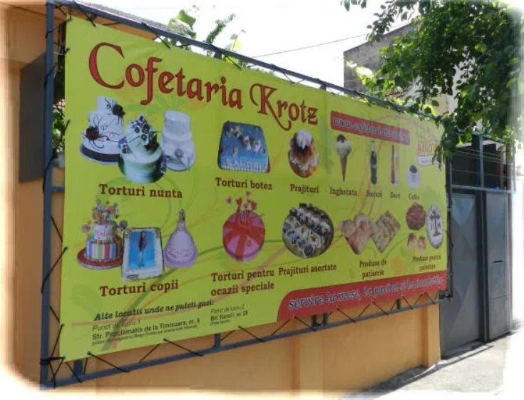 Bannere pentru exterior - cel mai bun pret pentru o calitate FOTO!