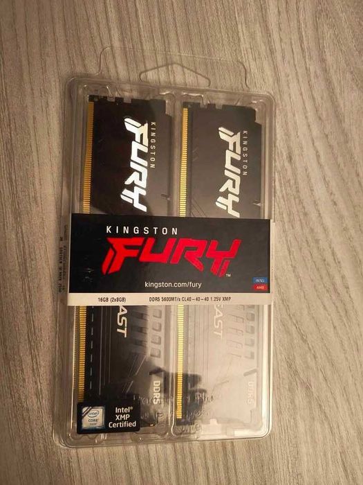 RAM Kingston Fury Beast 16GB DDR5 (2×8GB)