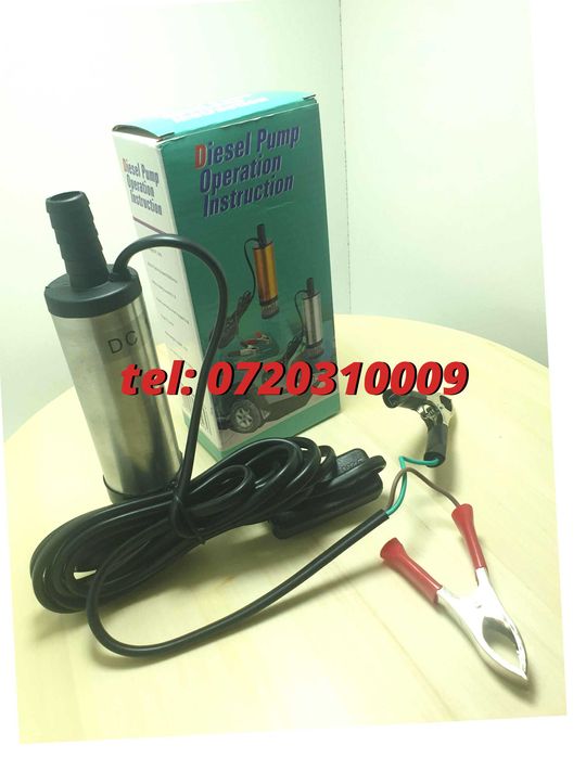 pompa apa 10l min 14l 17l 12V rulota barca camping descriere furtun