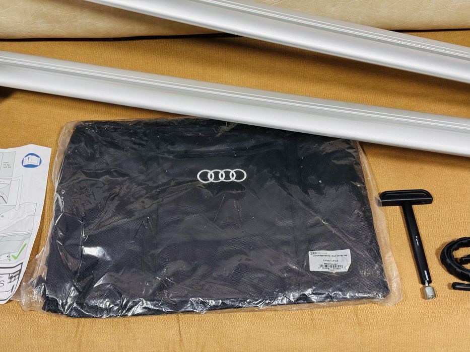 Bări NOI Transversale originale AUDI Q5,kit complet, 2009-2016-2026
