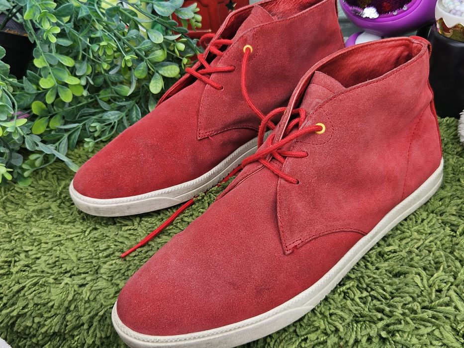 Clae мъжки обувки естествен велур N44