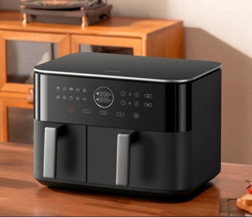 Аэрогриль электрический с 2 чашами Xiaomi Dual Zone Air Fryer 10L MAF-