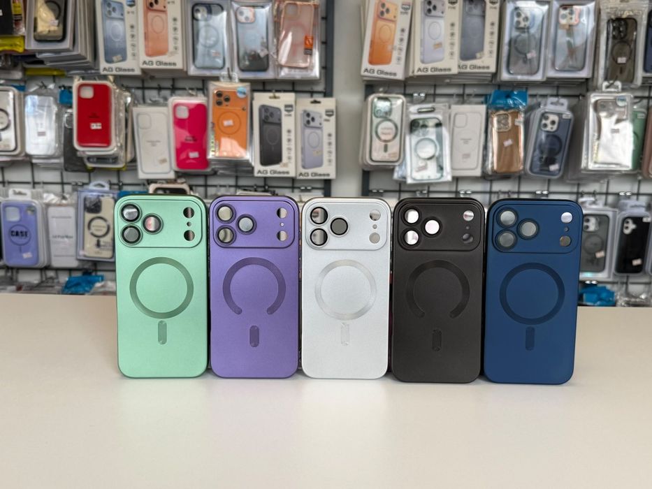 Huse silicon, super slim, MagSafe pentru iPhone 17 pro max