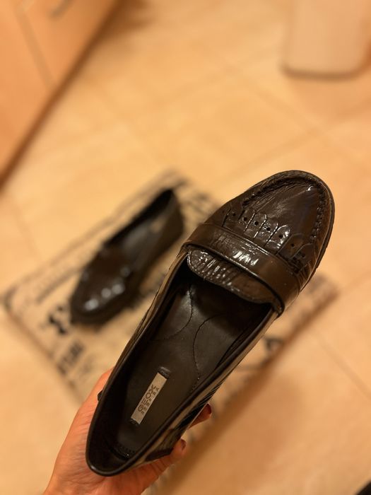 Чисто нови лоуфъри GEOX,естествена кожа