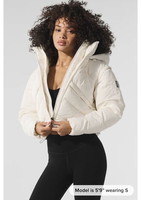 Alo yoga Glacier puffer зимно яке S M