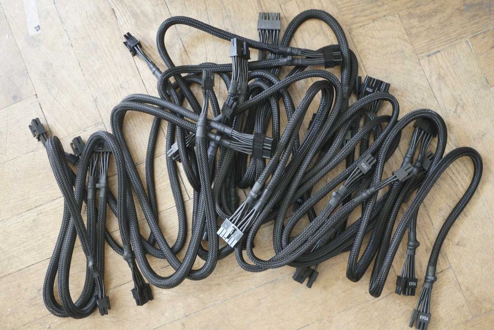 модулен кабел PCIe GPU Be Quiet! 12pin to 2x(6+2)pin / CP-6620