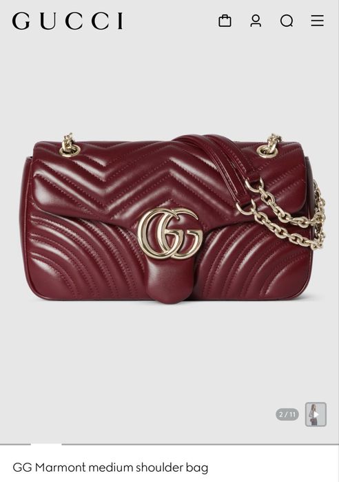 Сумка Gucci Гуччи marmont medium