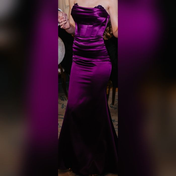 Rochie Versailles-Tafta elastică-Parseea