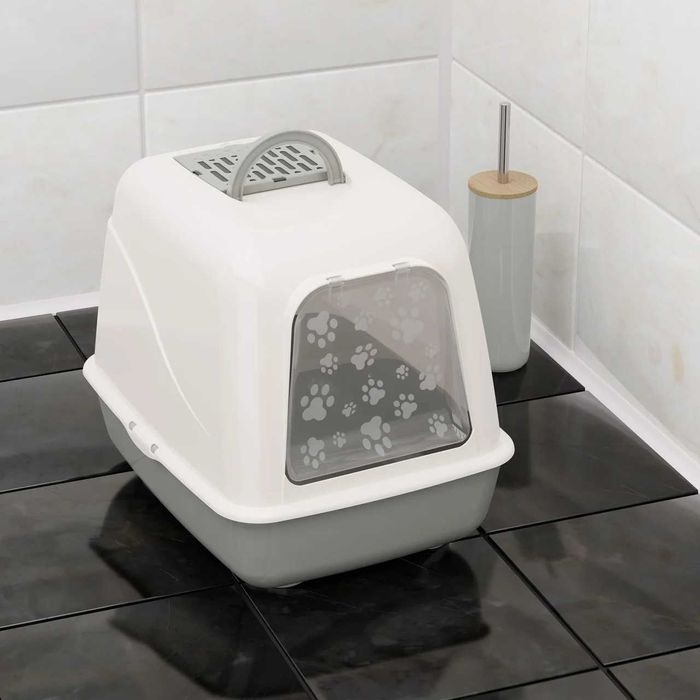 Домик-лоток (биотуалет) для кошек