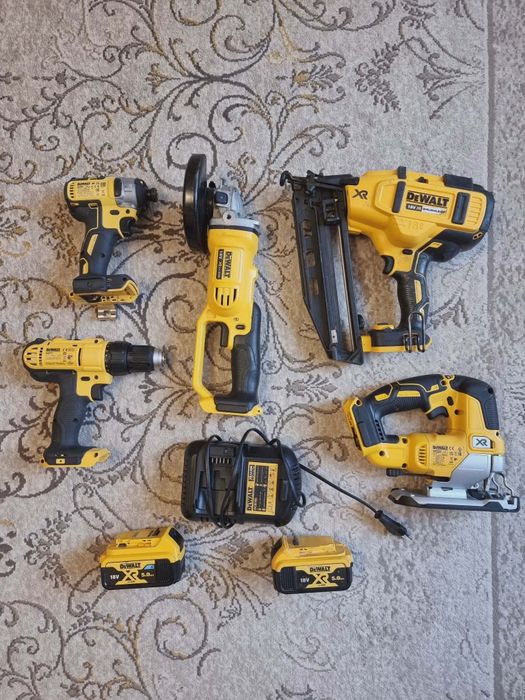 Dewalt flex dcg412 ,pistol cuie dcn660 ,pendular dcs334 , borm.dcd771
