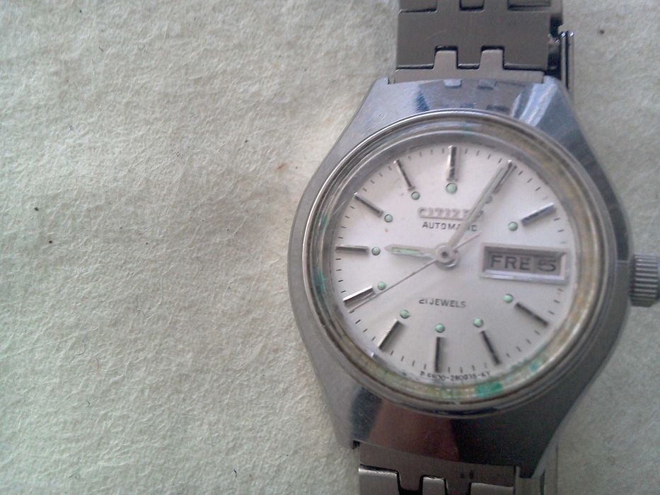 Ceas DAMA Citizen, automatic, diametru: 27mm fc, Day date, capac filet