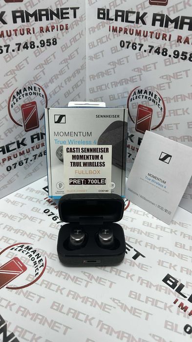 sennheiser momentum true wireless 4 second hand si noi de vanzare