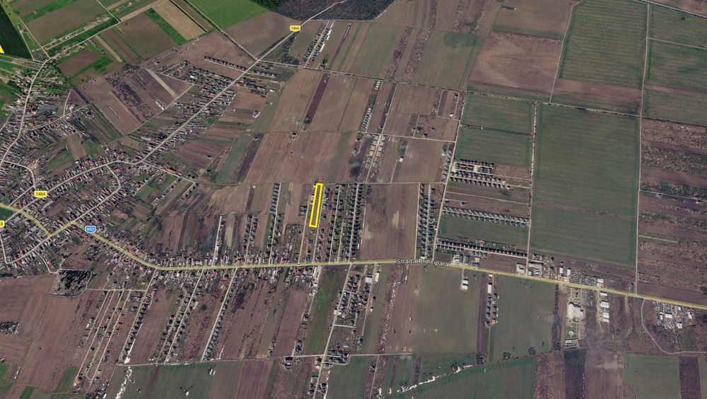 Teren intravilan de vânzare – 4.219 mp | Săbăreni, Giurgiu | Zonă de vile