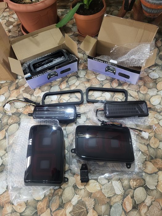 Lampi cu led față, spate pentru  Lada Niva. Bari portbagaj  140cm