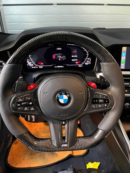 Padele Carbon Dedicate BMW   Serie 2 3 4 5 6 7 F si G