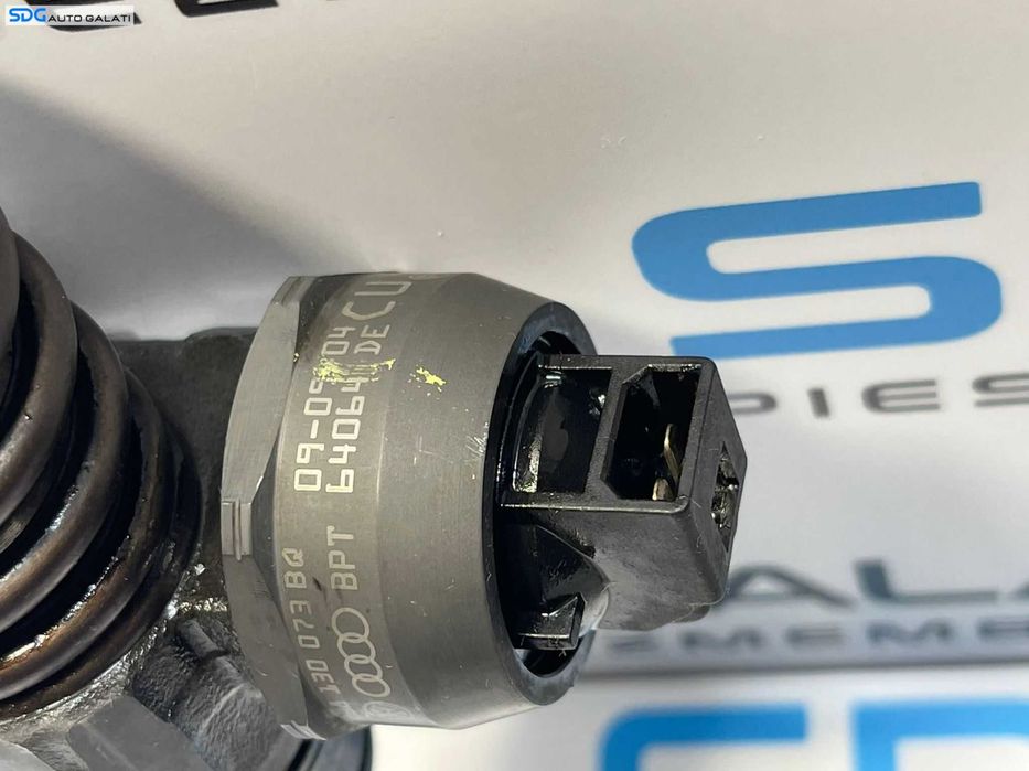 Injector Injectoare Pompa Pompe Diuza Skoda Octavia 2 2.0 TDI BMM 103KW 140CP 2004 - 2013 Cod 038130073BQ CU 0414720312 [B3991]