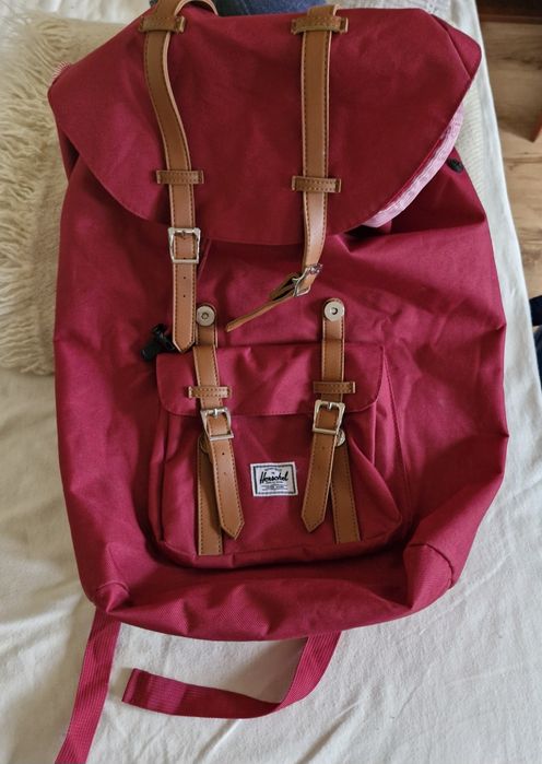 Herschel Supply Co. Little America Backpack Windsor Wine/Tan