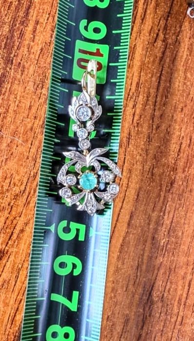 750, СССР, Бриллианты, Изумруды