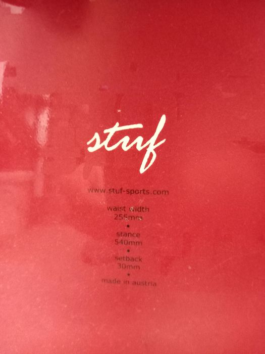 Placa snowboard Stuf