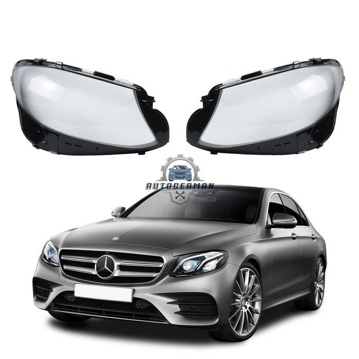 Капаци фарове Mercedes W213 E-Class (16-19) стъкло фарове крушки Мерцедес В213 E-Клас xenon