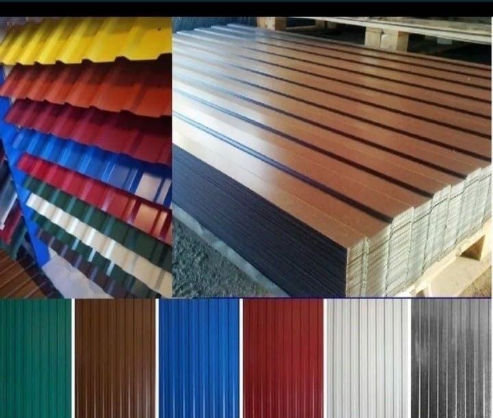 Пиломатериал, проф лист в ассортименте.