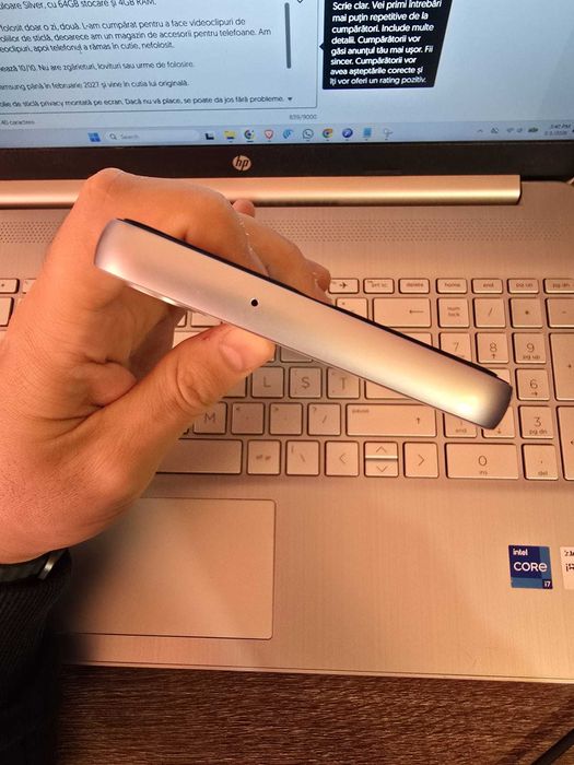 Samsung Galaxy A05, 64GB, 4GB RAM, Silver cu garanție