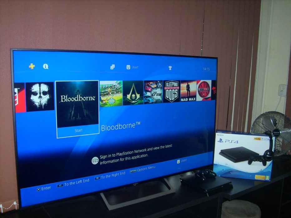 PS4 slim с хитови игри