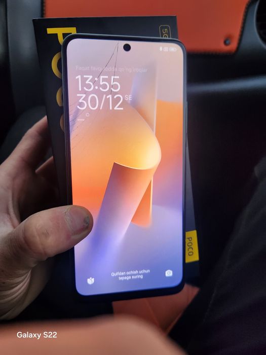 Poco x5 5g 8gb 256gb radnoy steklosida sal singan joyi bor