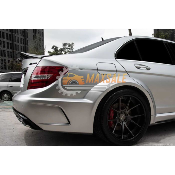 Mercedes-Benz C-class лип спойлер багажник мерцедес w204 в204 R Style