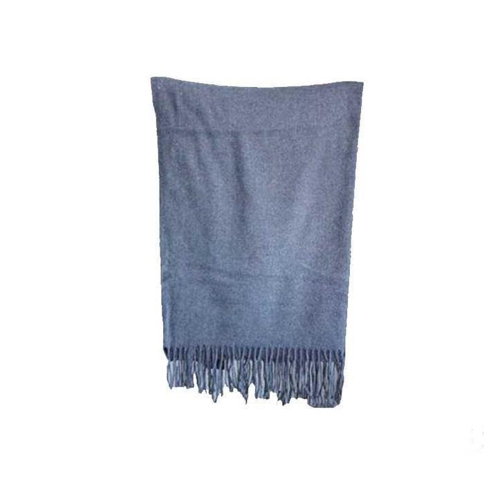 Унисекс шал в сив цвят