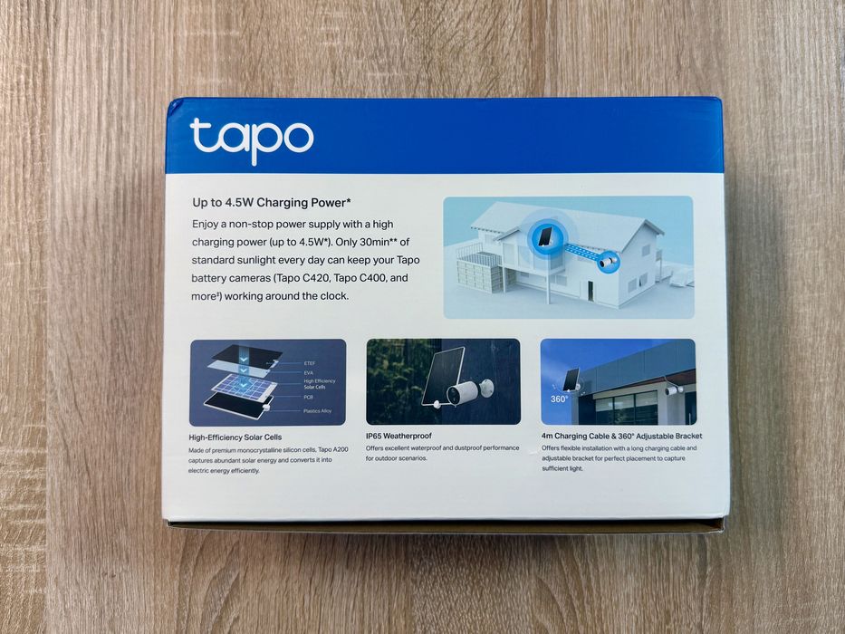 TP-LINK Tapo C425 A200 - camera supraveghere video 2K acumulator solar