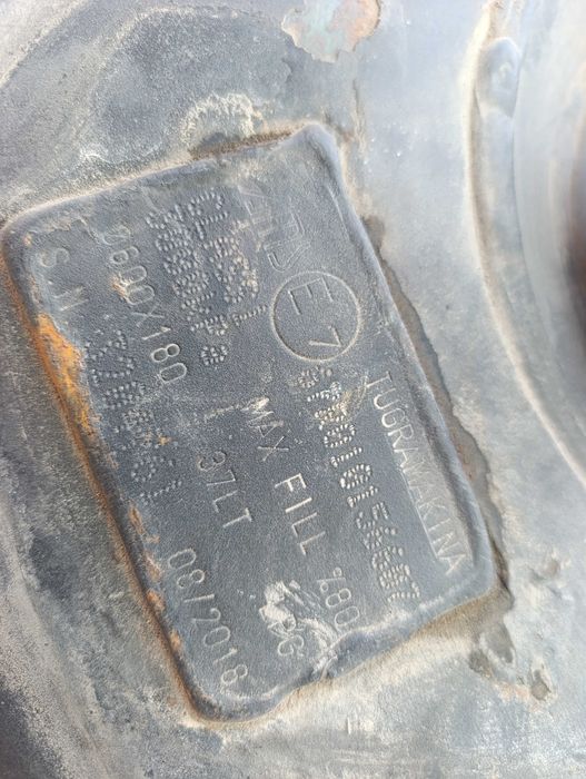 Газова бутилка с нивомер