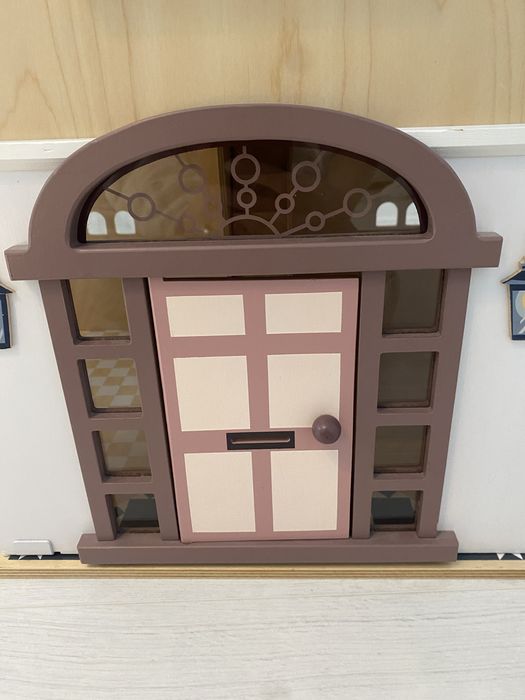 Casă de păpușă din lemn Fantail Hall Tender Leaf Toys cu 3 etaje