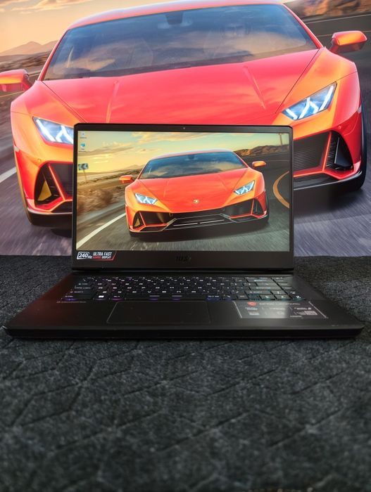 MSI 240Hz RTX3080 1TB Мощнейший Игровой Ноутбук