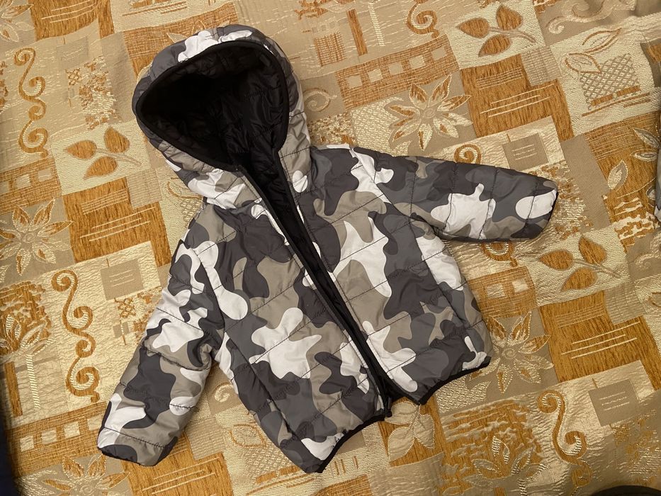 Куртка детская двусторонняя