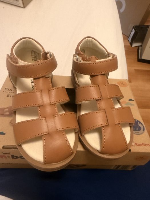 Детски сандали естествена кожа
