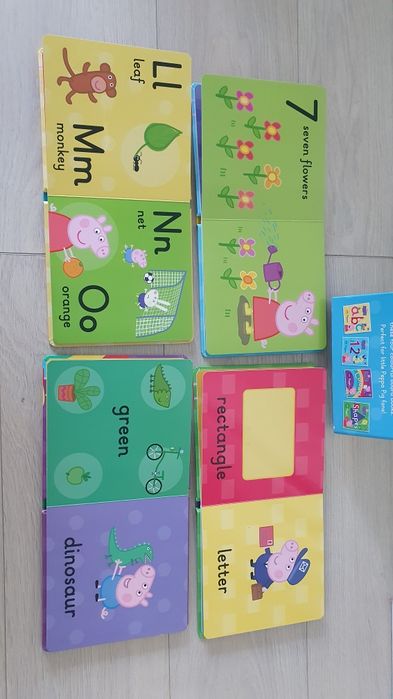 LEARN wtih PEPPA PIG box of books invatare lb engleza 10/10 Curier OLX