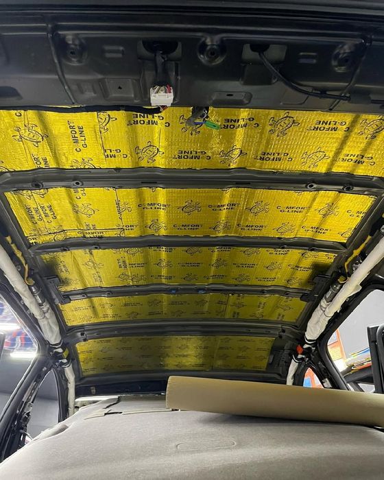 Шумоизоляция авто, шумка