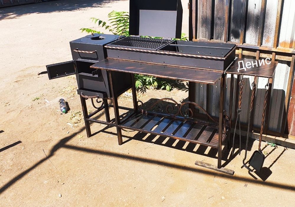 Ковка беседка мангал шашлычница ворота решетки навес перила двери очаг