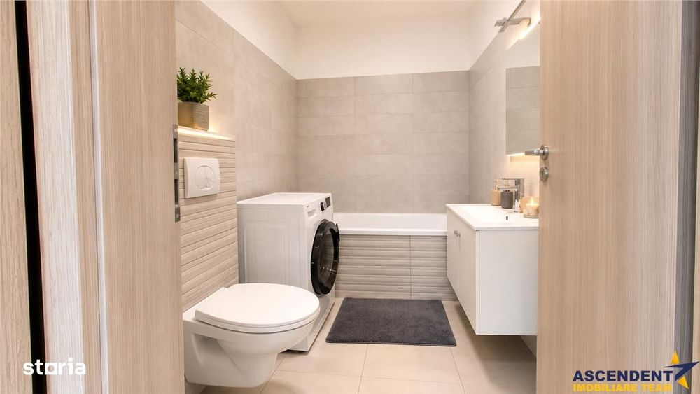 Apartament tip studio, mobilat si utilat modern, terasa,  Cartier Flor