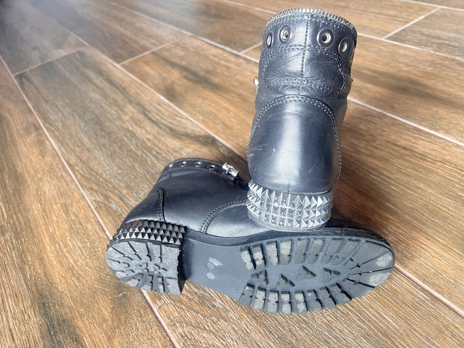 Естествена кожа боти-Massimo Zardi