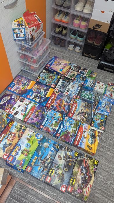 Lot lego peste 55 seturi Ninjago star wars city batman Disney super